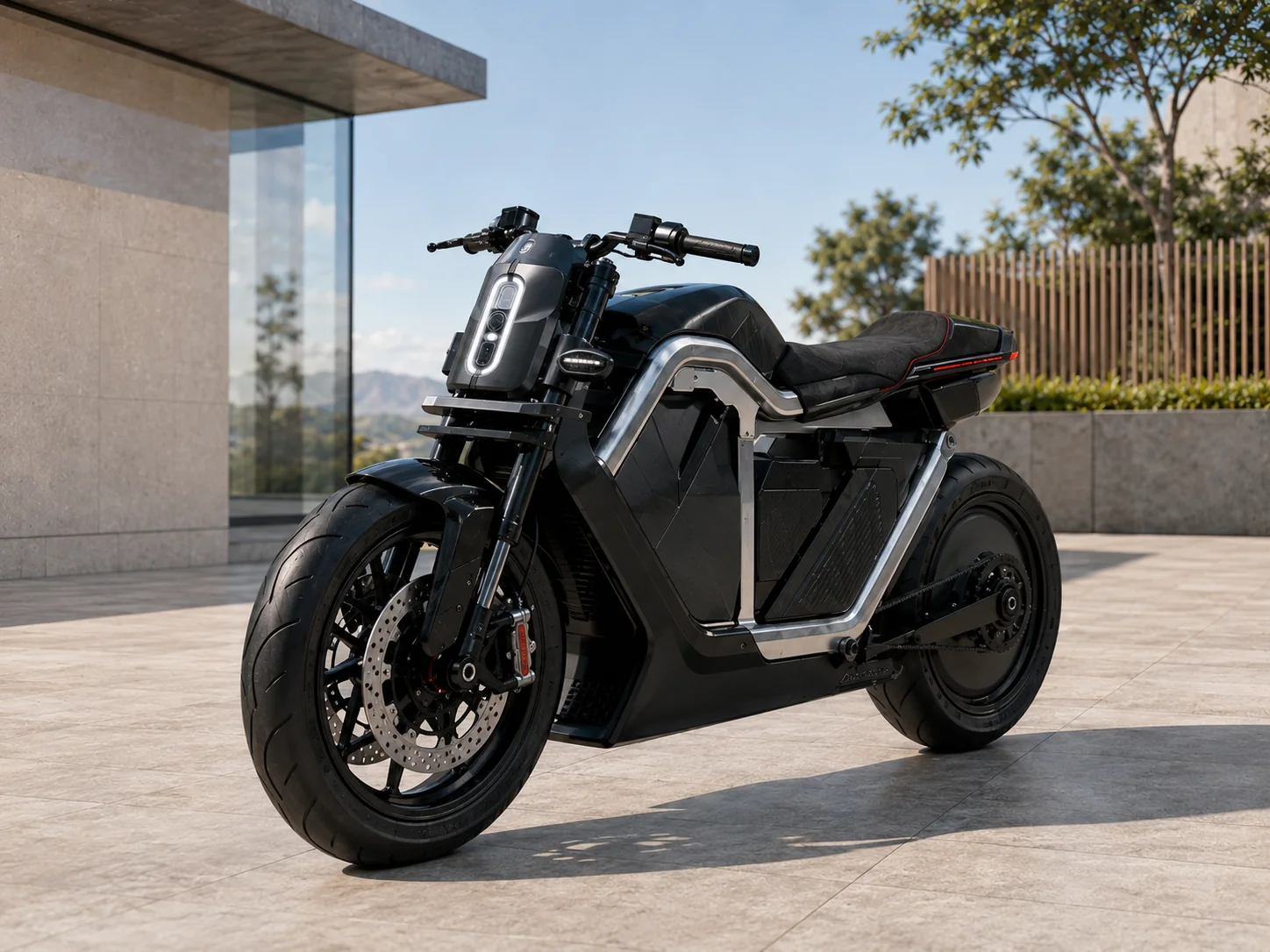 ORRBIKES Café Racer product view in daylight